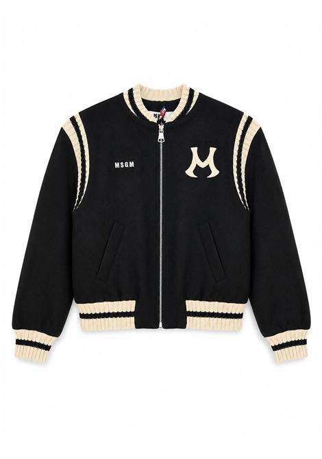 Bomber con logo MSGM KIDS | F6MSJBBO311110